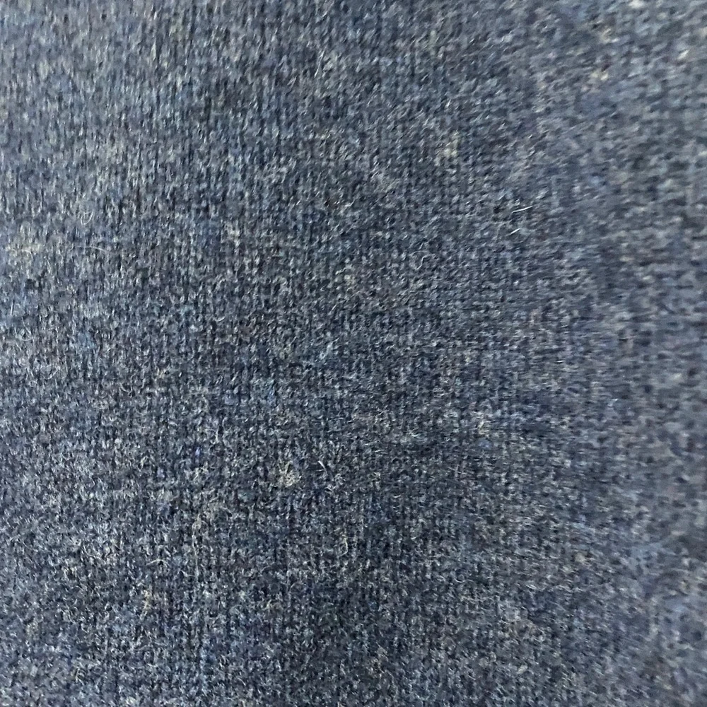 J. Crew‎ Factory Navy  Size XL 100% LAMBSWOOL 3/4 Button Sweater with Button